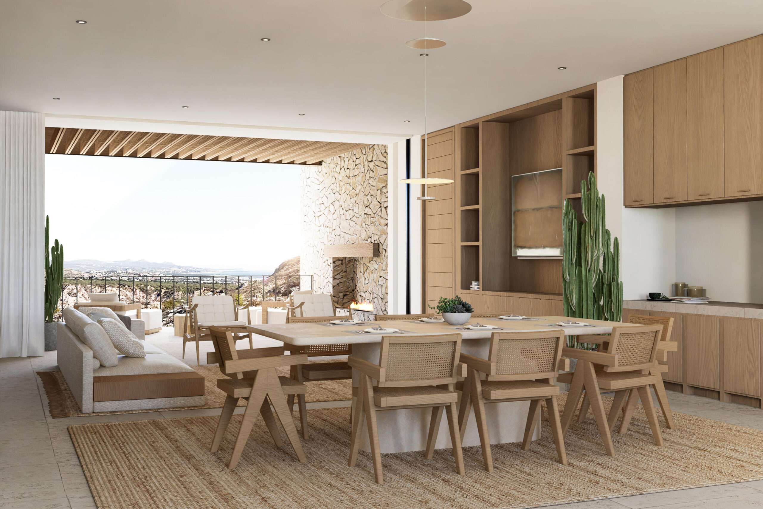 Querencia La Reserva At Querencia Welcome to La Reserva in Los Cabos Querencia, by Tempo Development. This sixteen-unit boutique development sits on two-acres and is due for completion in winter 2025-2026. These three-bedroom, plus study residences are carefully designed with on-site amenities, including the owners' indoor-outdoor fitness center, heated pool with jetted-spa, and owner's lounge. Residence B-401 is one of two penthouses left. Querencia offers a Tom Fazio golf course and club amenities. La Reserva is in the Horizantes subdivision, three minutes from the entry gate and beach club, and five minutes to the club village. See Supplement Features:Other features include an open floor-plan, ten foot high ceilings, professional kitchen with waterfall island and laundry room. The finishings reflect the natural surroundings with travertine marble floors, Parota and Oak wood cabinets and doors, neutral color pallet, and flagstone rock walls. The air-conditioned space is 2,800 square feet plus a terrace area of 667 square feet. Owners qualify to apply for a social or golf membership. Querencia recently completed its owners beach club with easy access from within the gates. La Reserva has been mindfully designed by Carranza Ruiz Arquitectos and developed by Tempo Development. Construction began March of 2024. Ask about the outdoor grill station, wine fridge, hurricane shutters and outdoor fire-pit upgrades. Water purification provided for each building. A gas generator will be provided for each unit. for sale