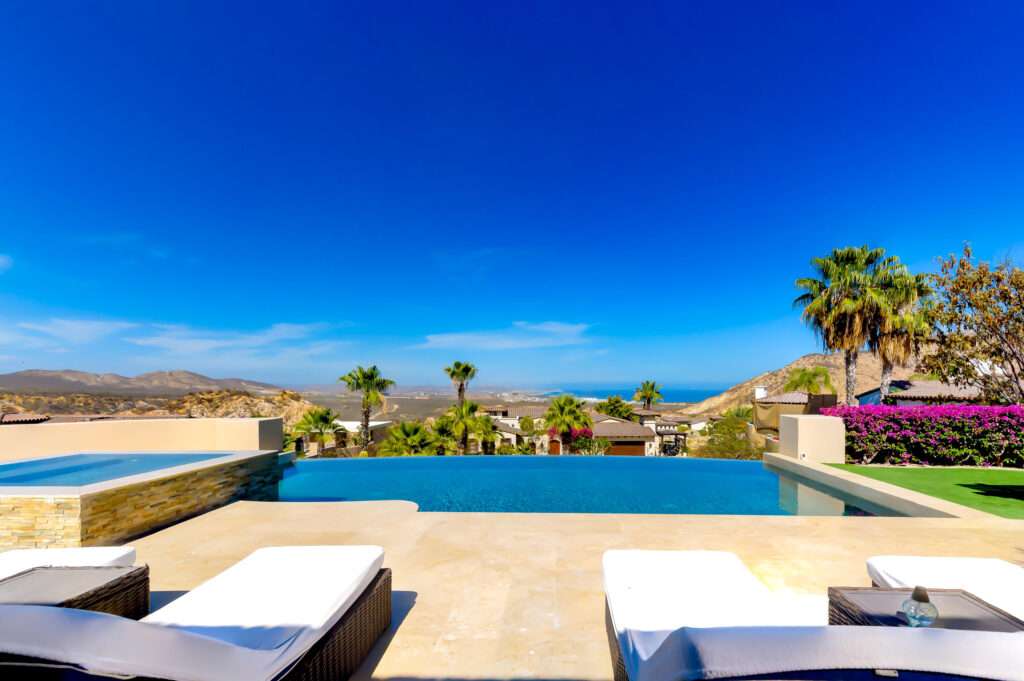 Querencia Section 1- Las Colinas A true one-of-one, The Nivel Estate is a bold architectural statement where scale, craftsmanship, and innovation converge. Spanning 18,000 square feet of seamless indoor-outdoor living, the home was recently featured in The Wall Street Journal. Perched atop Querencia Golf and Beach Club, it commands sweeping 270-degree for sale