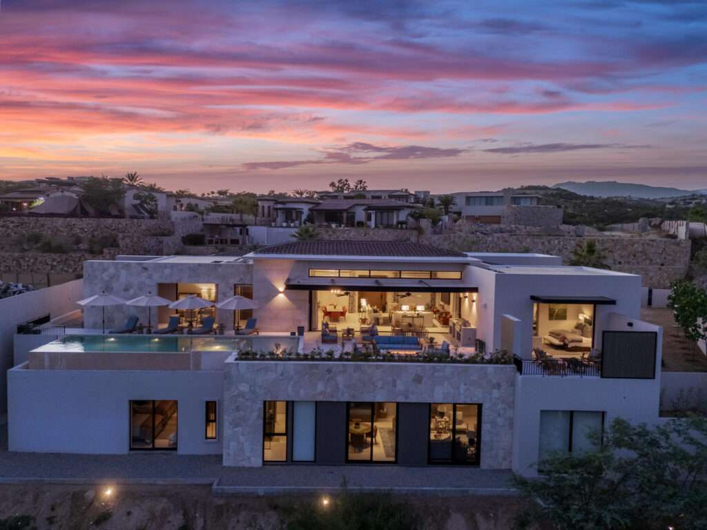 Querencia Section 1- Las Colinas A true one-of-one, The Nivel Estate is a bold architectural statement where scale, craftsmanship, and innovation converge. Spanning 18,000 square feet of seamless indoor-outdoor living, the home was recently featured in The Wall Street Journal. Perched atop Querencia Golf and Beach Club, it commands sweeping 270-degree for sale